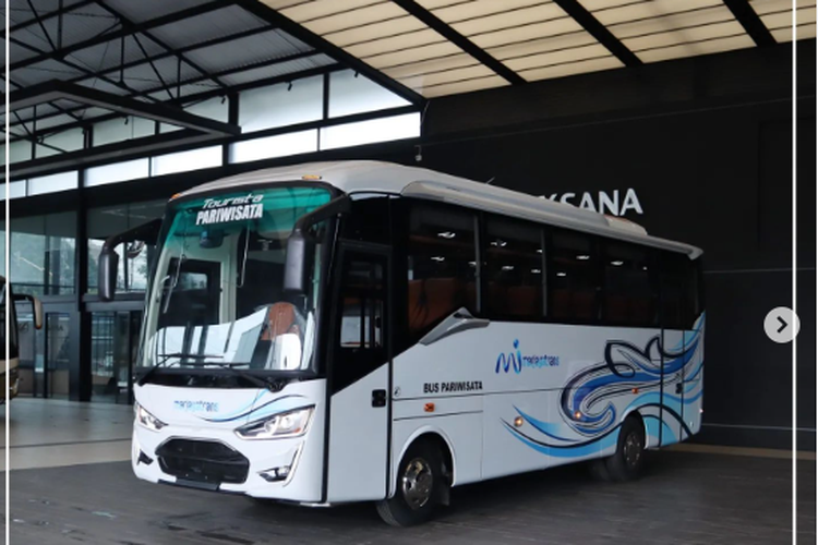 Medium Bus PO Marjaya Trans Rakitan Laksana