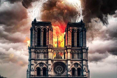 Sinopsis Notre-Dame on Fire, Terbakarnya Katedral Legendaris di Paris