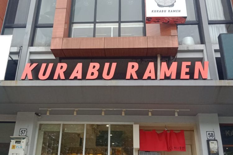 Restoran Kurabu Ramen di Alam Sutera. 