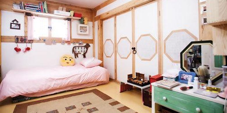 Kamar tidur di drama Korea Personal Taste