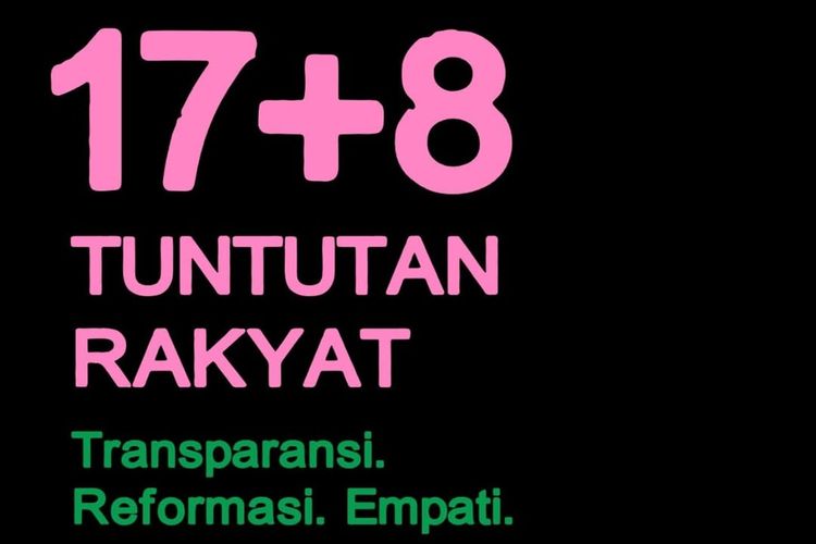 Apa yang Terjadi jika Pemerintah Tidak Penuhi 17+8 Tuntutan Rakyat?