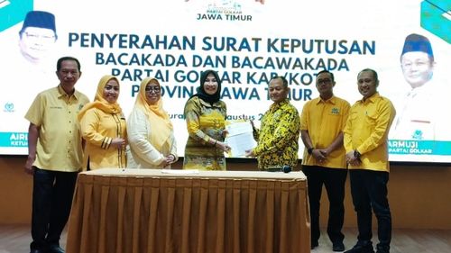 Pilkada 2024, Golkar Nganjuk Yakin Rekom Bunda Ita-Mbak Zuli Tak Berubah meski Ketum Berganti