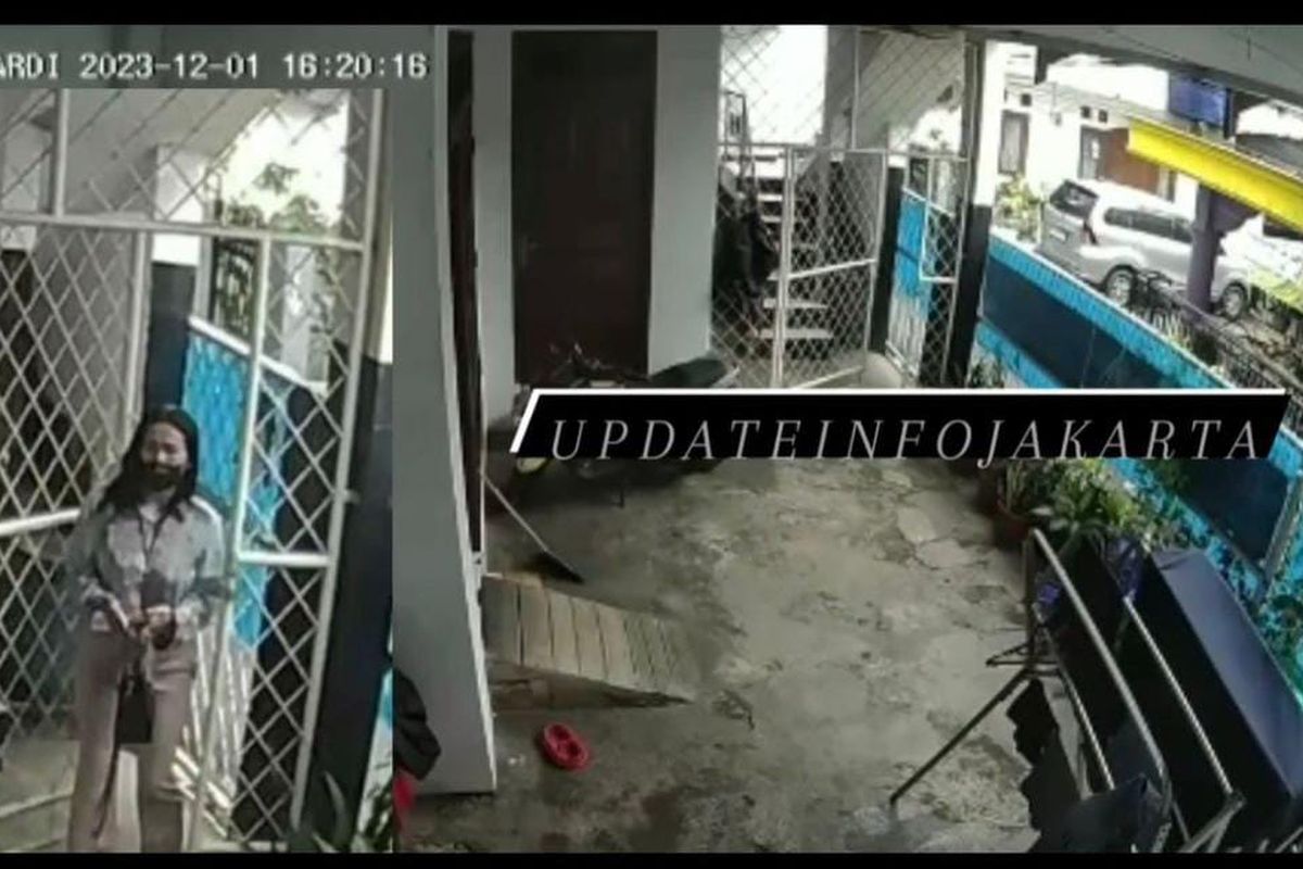 Video Viral Seorang Wanita Bobol Rumah Kos di Mampang, Curi Laptop, Gelang  Emas, dan HP
