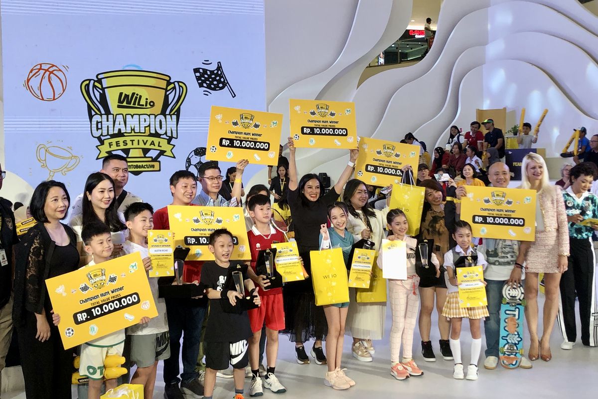 Finalis Wilio Champion 2023 di Fashion Nation ke-17 di Senayan City, Jakarta