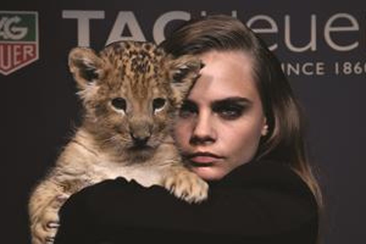 Cara Delevingne dianggap salah satu sosok yang bisa membawa TAG Heuer menuju masa depan.