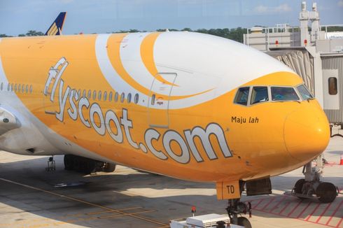 Ada Ancaman Bom, Pesawat Maskapai Scoot Dikawal 2 Jet Tempur Singapura