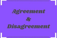 Contoh Dialog Agreement dan Disagreement