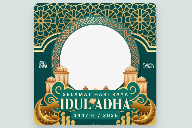 150 Link Twibbon Idul Adha 2026 Islami dan Keren buat Dibagikan ke Medsos