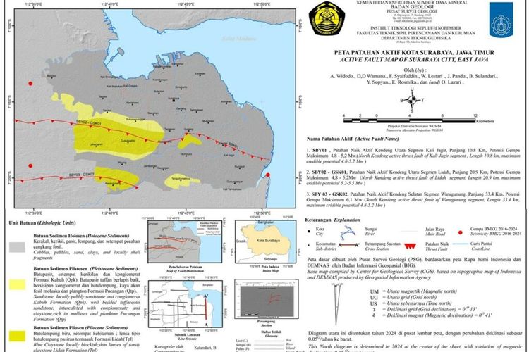 Viral Patahan Surabaya, Dosen ITS: Sudah Diteliti tapi Belum Pasti Aktif