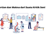 Pengertian dan Makna dari Suatu Kritik Seni Rupa