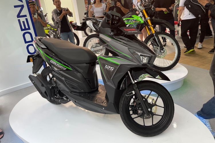 Kawasaki Luncurkan Brusky 125, Skutik Pertama Kawasaki Harga Rp 26 Jutaan