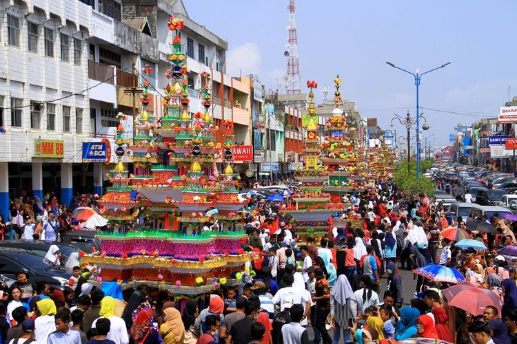 Festival Tabut atau Tabot di Bengkulu, salah satu tradisi menyambut tahun baru Islam