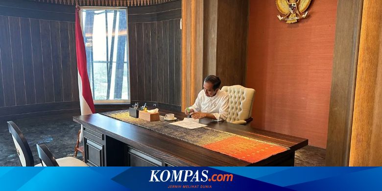 Jokowi Pamerkan Ruang Kerja dan Kamar Tidurnya di Istana IKN
