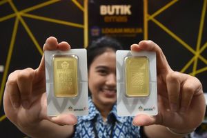 Harga Emas Antam Hari Ini Anjlok Rp 50.000, Berikut Rinciannya