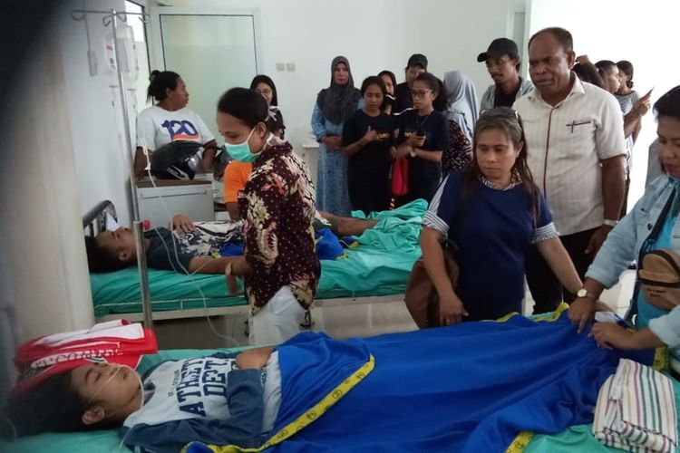 Puluhan korban speedboat tenggelam dirawat intensif di RSUD Langgur, Maluku Tenggara, Sabtu (14/9/2019) Foto Humas BPBD Maluku Tenggara