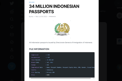 Masyarakat Berhak Dapat Penjelasan Rinci soal Data Paspor Bocor