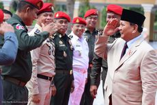 Pekik “Komando” Sambut Kedatangan Prabowo di Markas Kopassus Kamboja