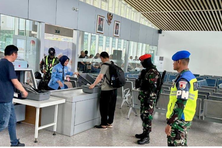 Pengawasan di Bandara PT IWIP, Maluku Utara, 5 Desember 2025.