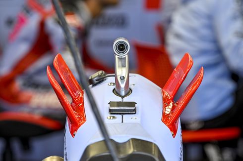 Ducati Tes Perangkat Aero Baru di Motor Bastianini dan Martin