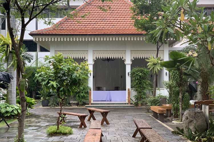 Paviliun di Cikini 82, bekas rumah mantan Menteri Luar Negeri Republik Indonesia (RI) pertama, Achmad Soebardjo, kini terbuka untuk umum.