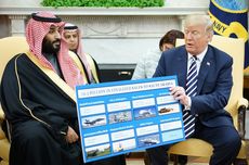 Trump Veto Larangan Kongres AS Jual Senjata Rp 113 Triliun ke Arab Saudi