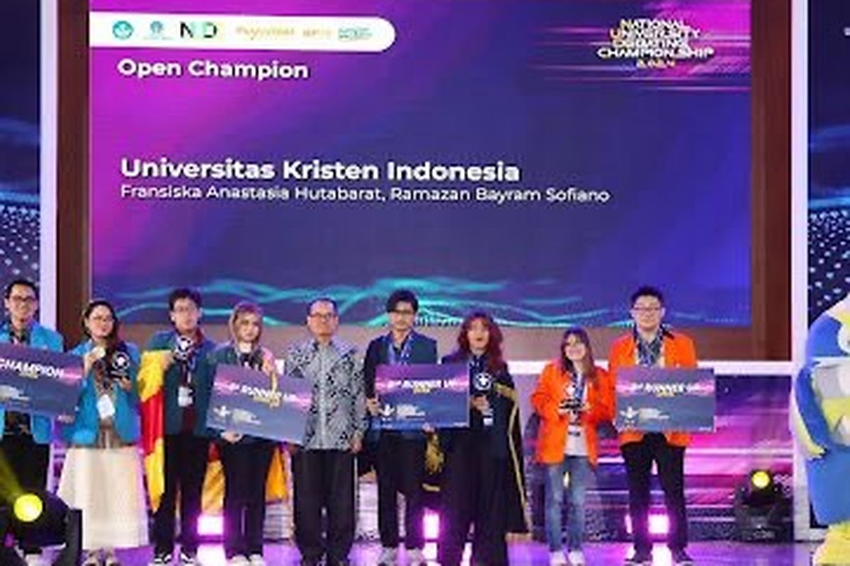 Universitas Terbuka (UT) sukses menyelenggarakan National University Debating Championship (NUDC) 2024, yang berlangsung selama satu pekan dari Kamis (27/5/2024) hingga Sabtu (1/6/2024) di Universitas Terbuka Convention Center (UTCC), Tangerang Selatan (Tangsel).