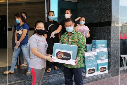 KJRI Dubai Kirim Paket Bantuan Logistik untuk WNI di Tengah Pandemi Corona