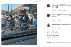 Viral, Video Seorang Pria Mabuk Pukul Pengendara Motor di Yogyakarta