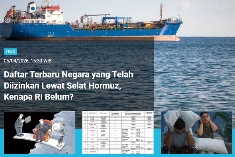 [POPULER TREN] Negara yang Diizinkan Lewat Selat Hormuz | Pilot Jet Tempur F-15E AS Ditemukan