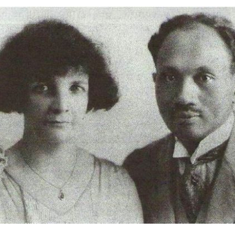 Sutomo dan istrinya, Everdina