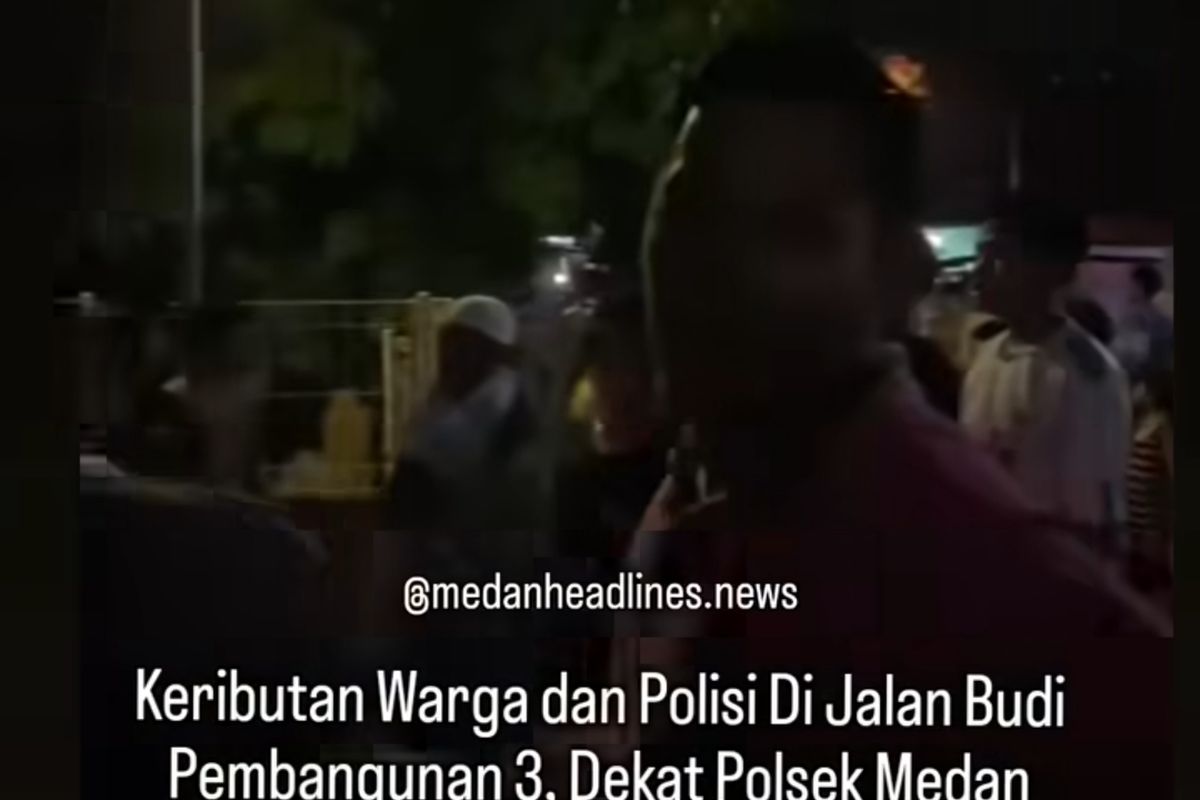 Viral di media sosial video keributan yang terjadi antara warga dan pihak kepolisian di Jalan Pembangunan III, Kecamatan Medan Timur, Kota Medan. Mulanya diduga keributan itu karena polisi salah tangkap. 