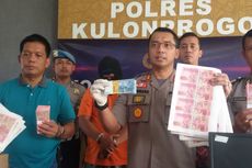 Polisi Bekuk Produsen Uang Palsu Pecahan Rp 100.000 dan Rp 50.000 di Kulon Progo