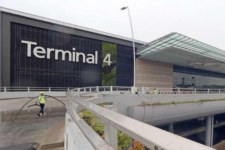 Eksterior Terminal 4 Bandara Changi