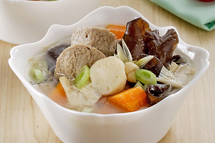 Resep Sop Bakso Kembang Tahu Rumahan, Gurihnya Pas
