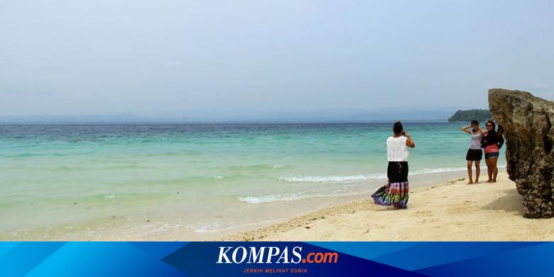 Air Jernih Dan Pasir Putih Pantai Bambarano Halaman All Kompas Com
