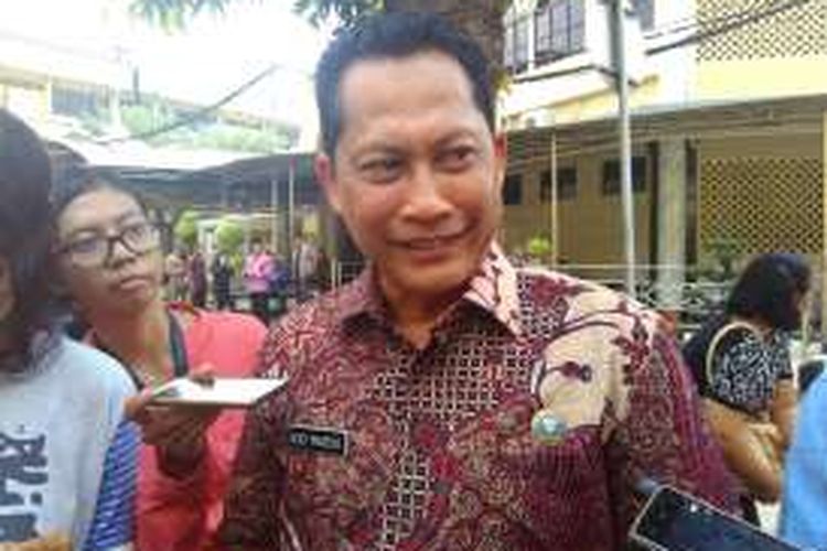 Kepala BNN Budi Waseso di Mabes Polri, Jakarta, Jumat (13/5/2016).