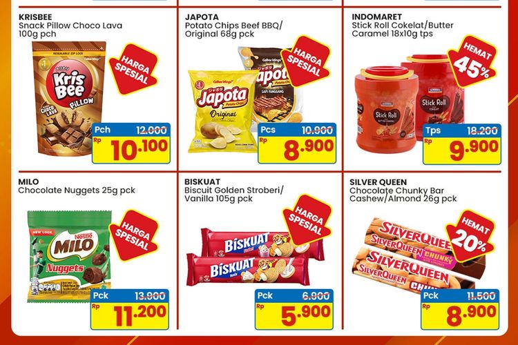 Promo Indomaret Harga Spesial 19 Mei-1 Juni 2026, Silver Queen Chunky Bar Cuma Rp 8.900