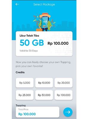 Paket Libur Telah Tiba dari By.U Telkomsel.