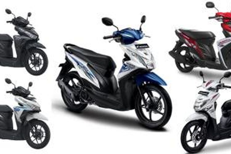 Deretan sepeda motor terlaris 2015, diborong oleh model skuter matik.