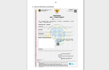 Bentuk Sertifikat Elektronik