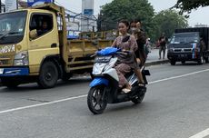 Tidak Menggunakan Helm Saat Naik Motor Bisa Kena Tilang Rp 250.000