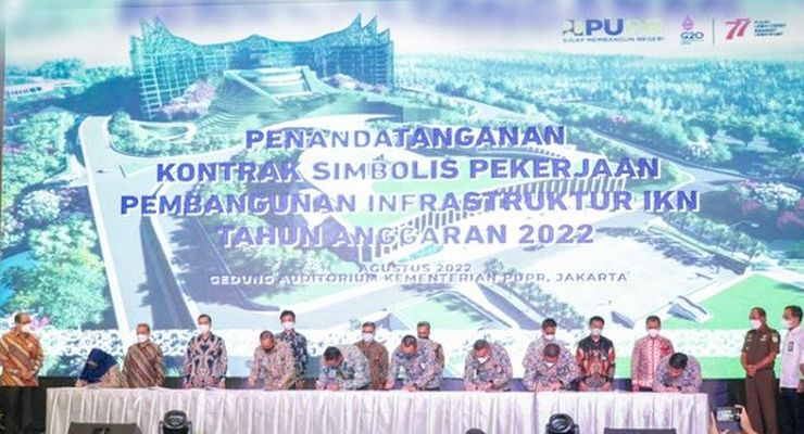 Pembangunan Infrastruktur IKN Tahap 1 Resmi Dimulai