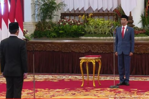 Jokowi Lantik Mayjen Suharyanto Jadi Kepala BNPB