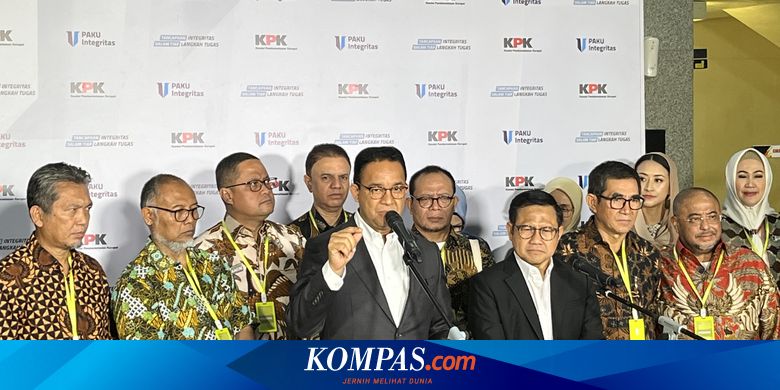Anies Janji Pilih Calon Pejabat Berintegritas Jika Menang di Pilpres 2024