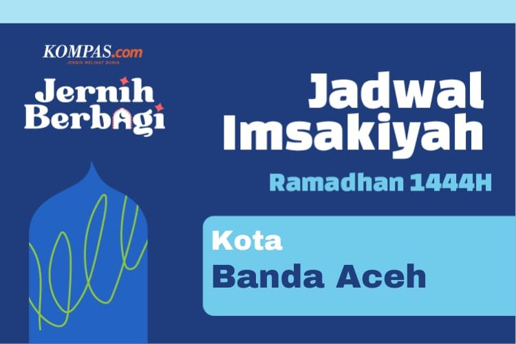 Ilustrasi jadwal imsak dan buka puasa di Kota Banda Aceh hari ini.