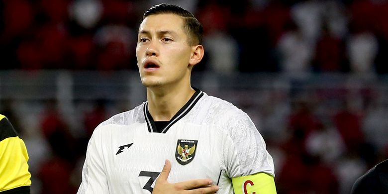 Kapten timnas Indonesia, Jay Idzes.