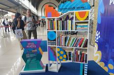 Ada Pojok Buku di Stasiun Jakarta Kota-Bogor, Penumpang KRL Bisa Baca Gratis