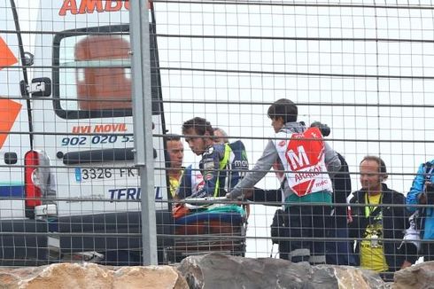 Akhirnya Rossi Berkomentar Seputar Kecelakaan di Aragon