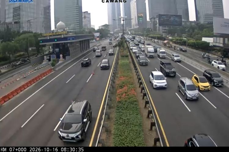 Cek Lalu Lintas Tol Jakarta Pagi Ini: Cawang-Tebet, Kuningan-Semanggi Padat