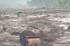 Kesaksian Warga Saat 4 Truk Pasir Terjebak dan Terguling akibat Banjir Lahar: Sudah Diteriaki